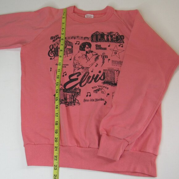 Vintage Rich Tee’s Sportswear by Jennifer Dawn INC. Elvis Graphic Sweatshirt - Picture 6 of 8